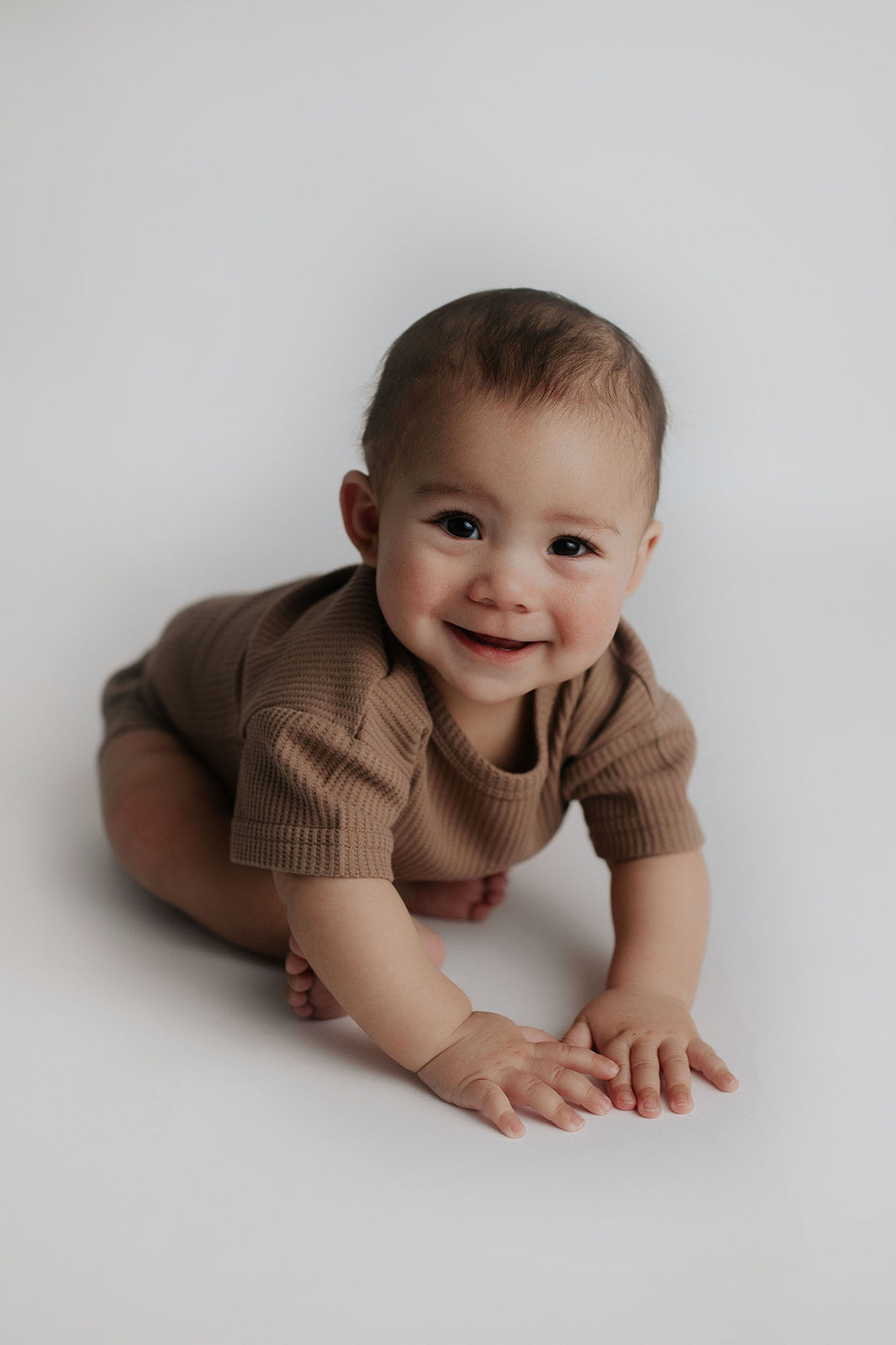 Cocoa Sands Brown Waffle Two Piece Set