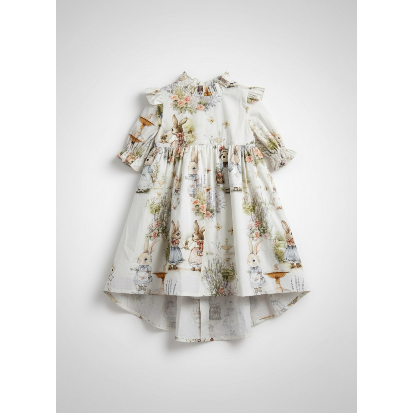 Aoki Dress-Bramble Rabbit Short Sleeve