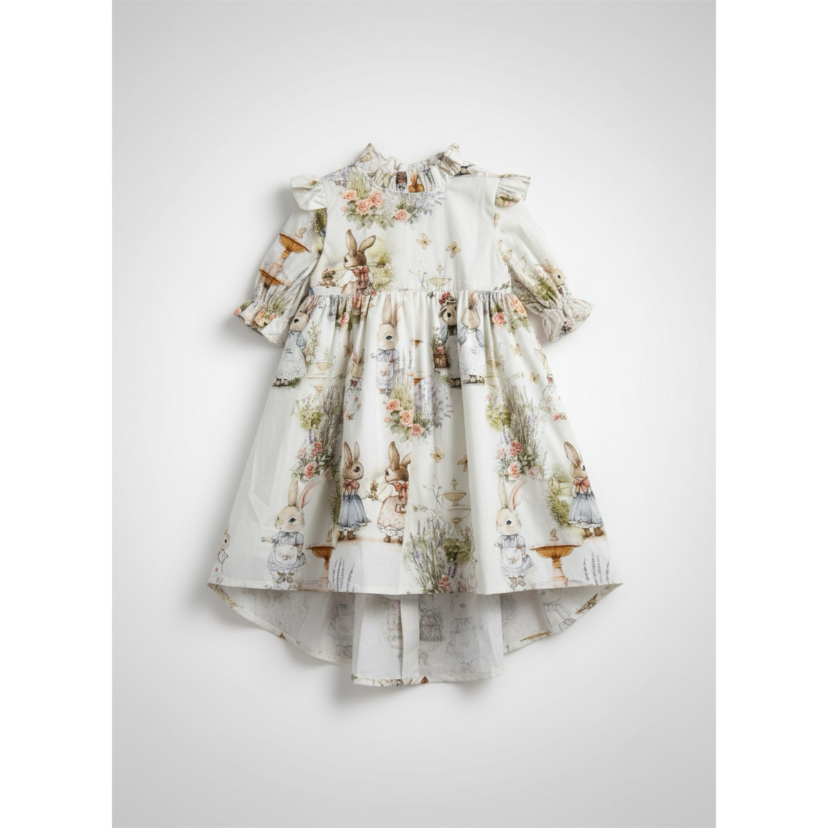 Aoki Dress-Bramble Rabbit Short Sleeve