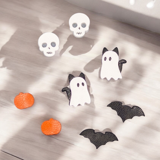 Spooky Stud Pack // Lightweight, Halloween, Fall, Studs