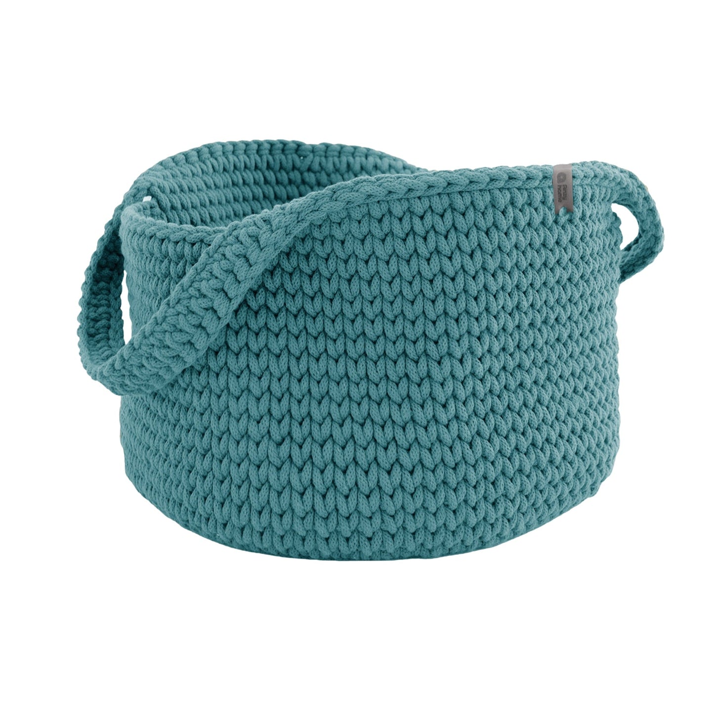 Basket Round with Handles
