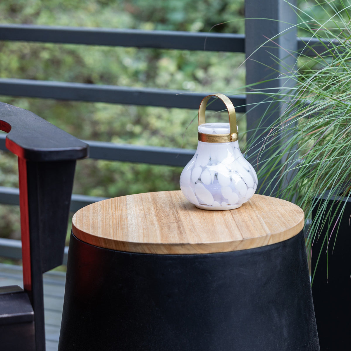 Moondrop Lantern - Rechargeable Glass LED Lantern
