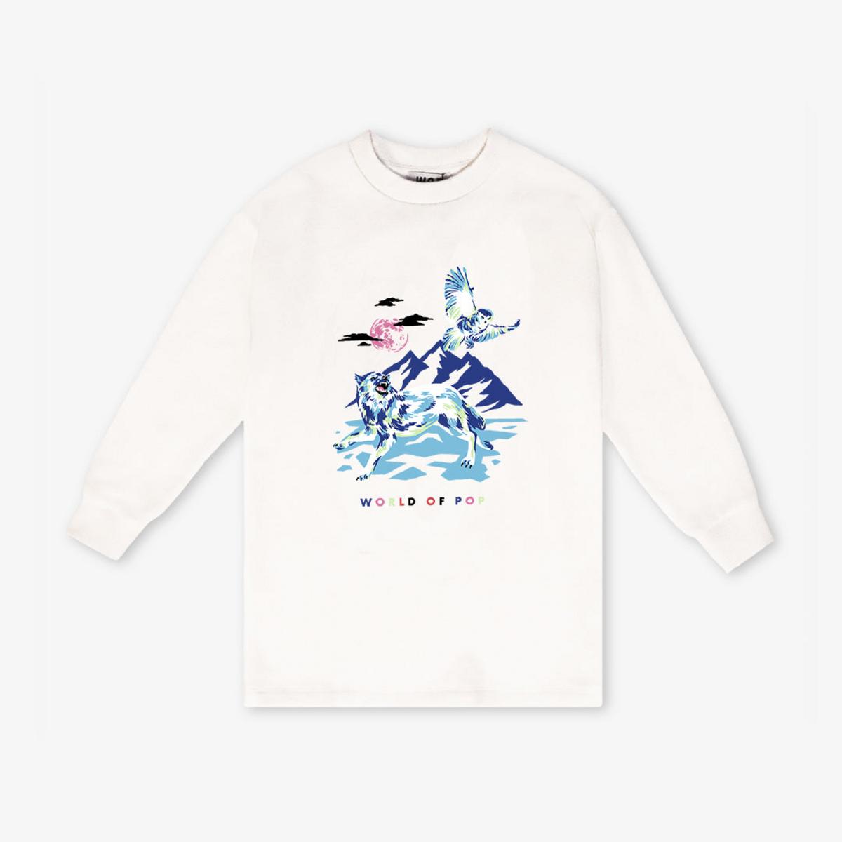 "Polar" printed sweatshirt