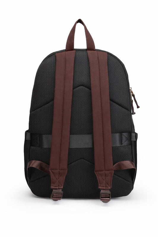The Daily Backpack Black/Brown