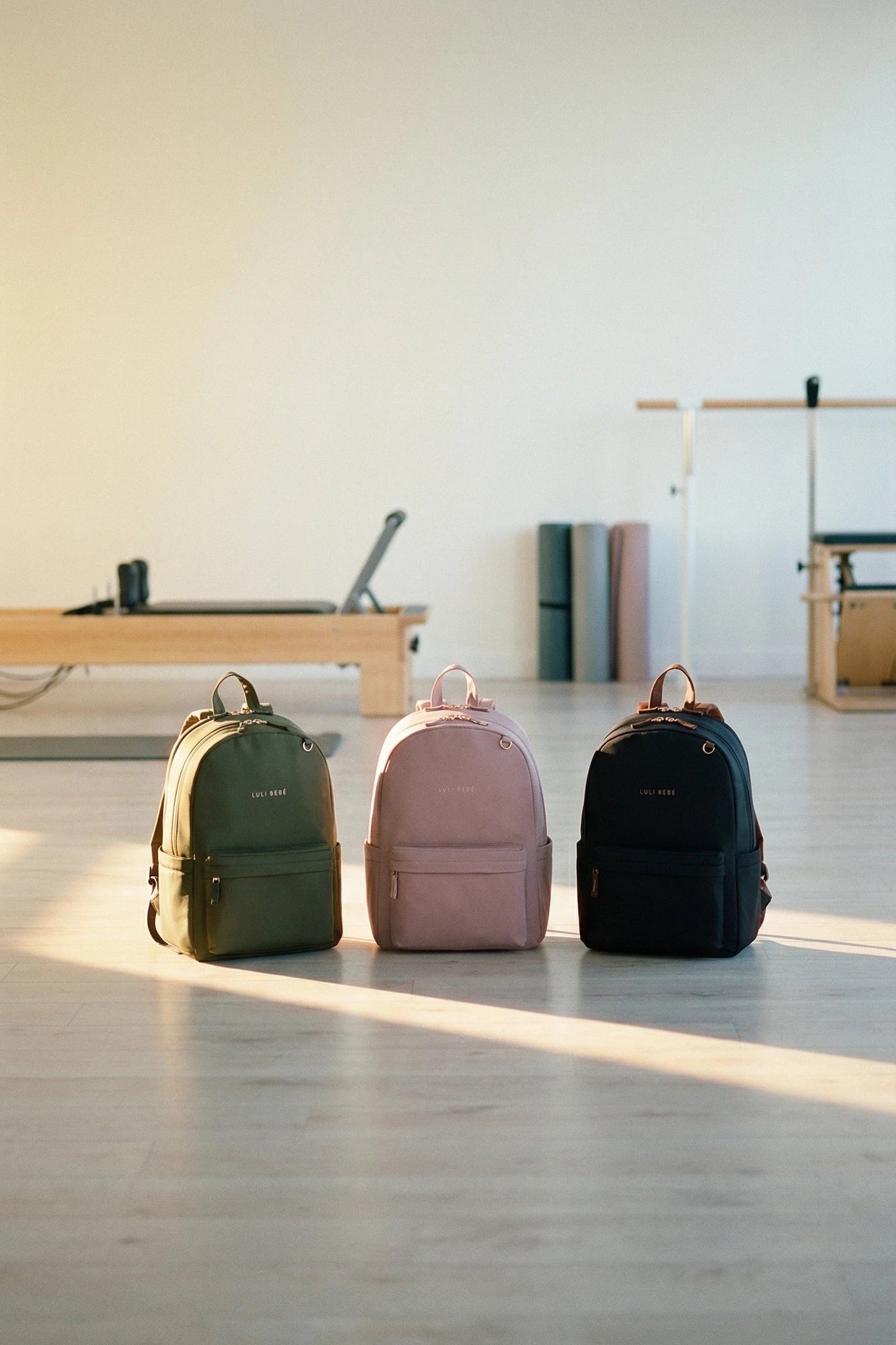 The Daily Backpack Black/Brown