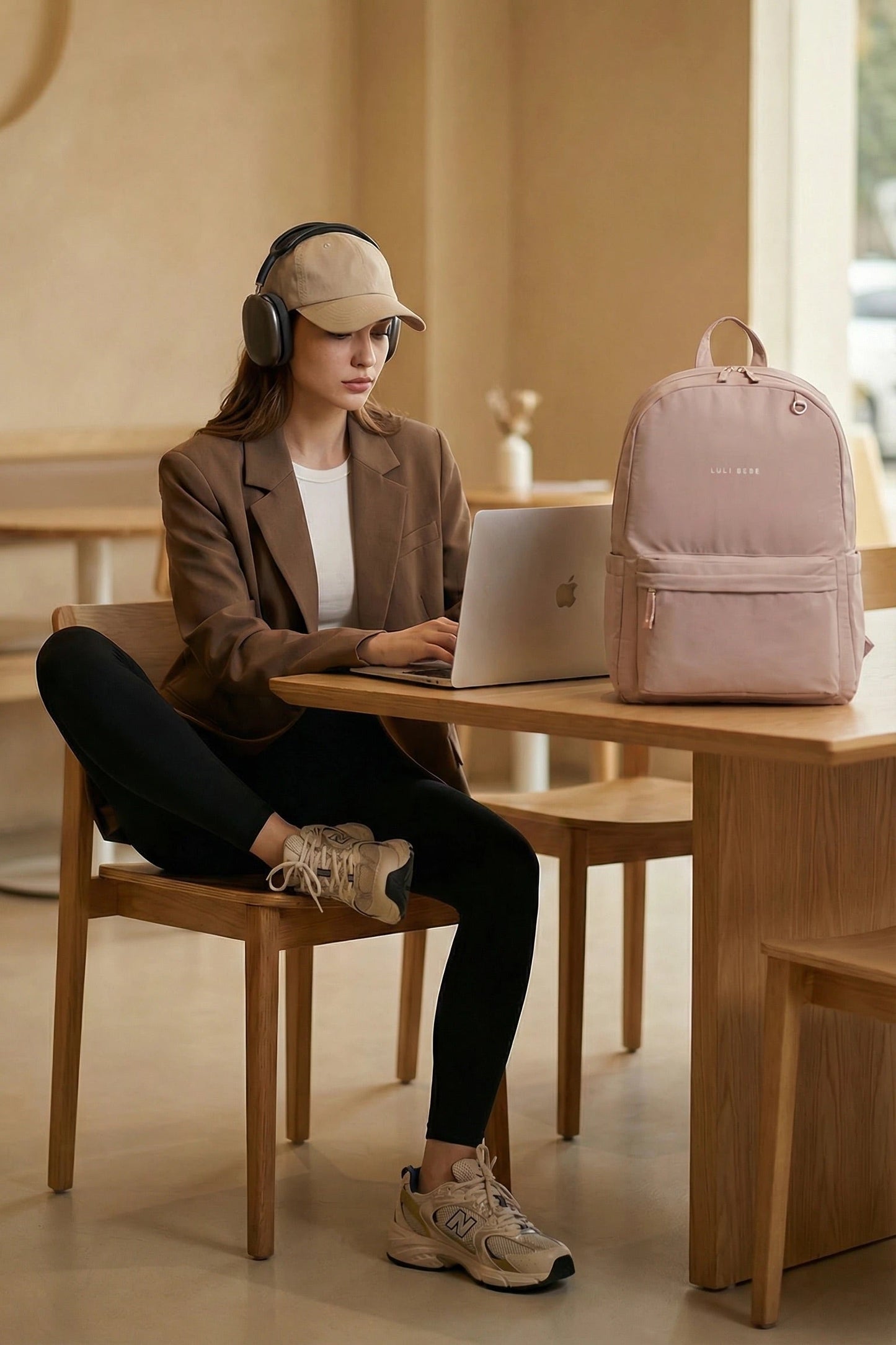 The Daily Backpack Blush