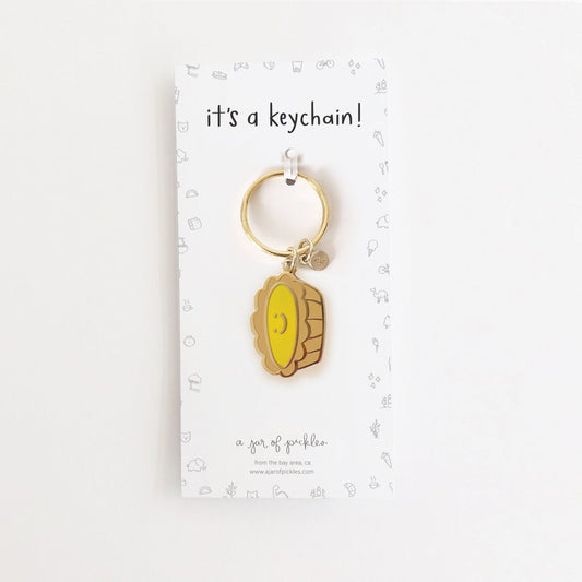 Dan Tat Egg Tart Keychain