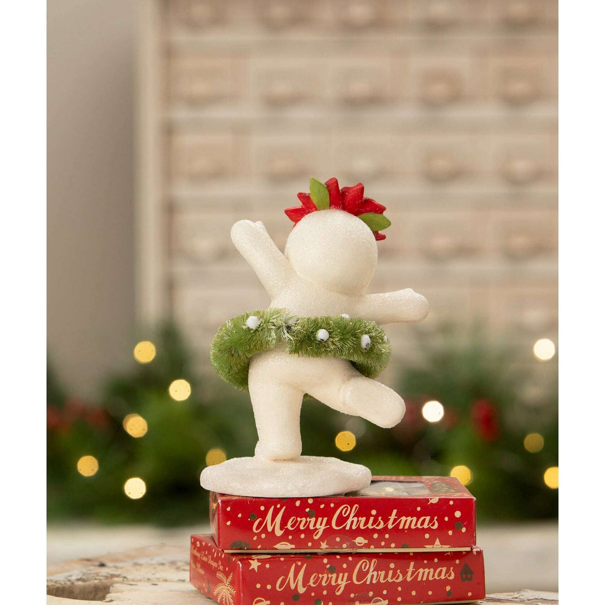 Dancing Snowman Girl | Bethany Lowe | Christmas Decor pre order