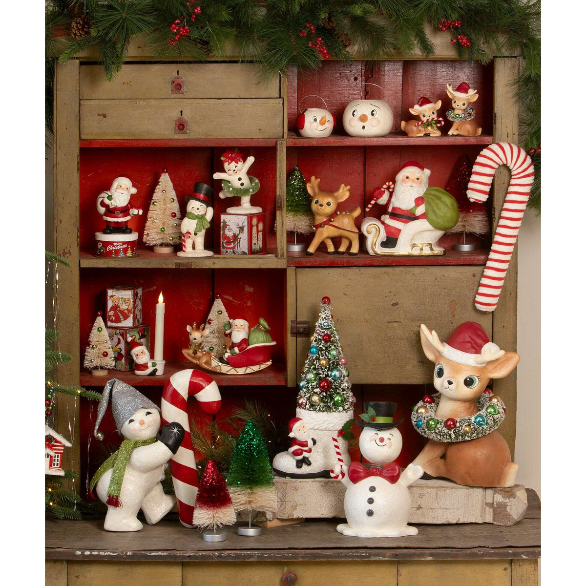 Dancing Snowman Girl | Bethany Lowe | Christmas Decor pre order