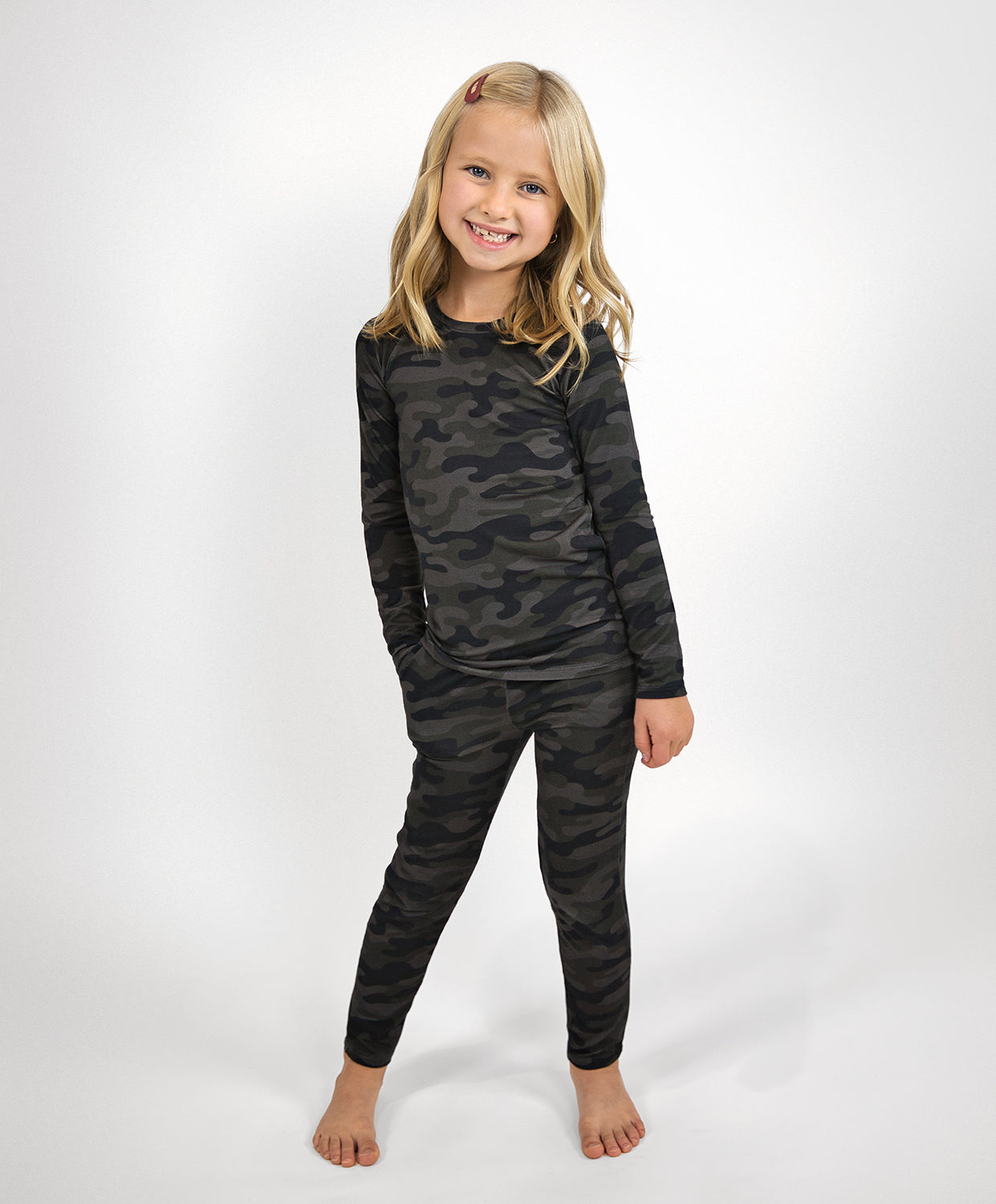 Dark Camo Two-Piece Set