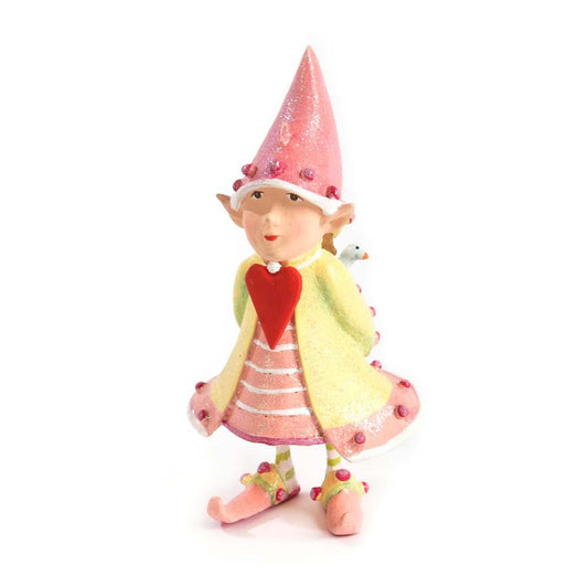 Dash Away Cupid's Elf Ornament by Patience Brewster