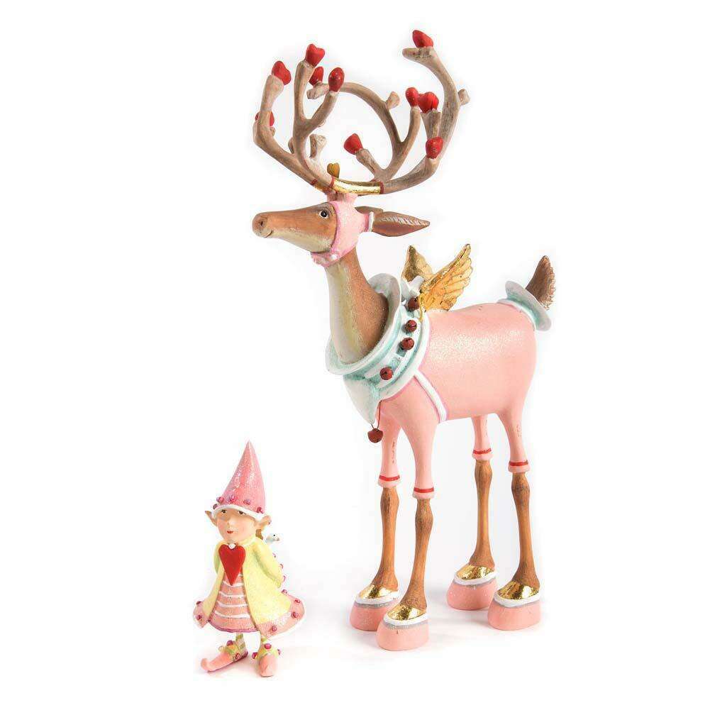Dash Away Cupid's Elf Ornament by Patience Brewster