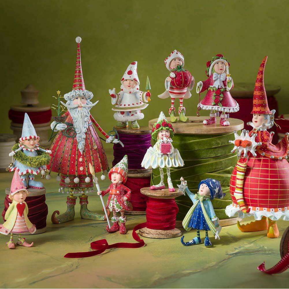 Dash Away Cupid's Elf Ornament by Patience Brewster