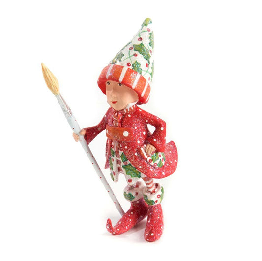 Dash Away Vixen's Elf Ornament by Patience Brewster