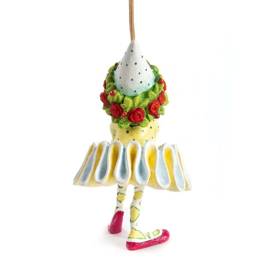 Dash Away Dancer's Elf Ornament by Patience Brewster