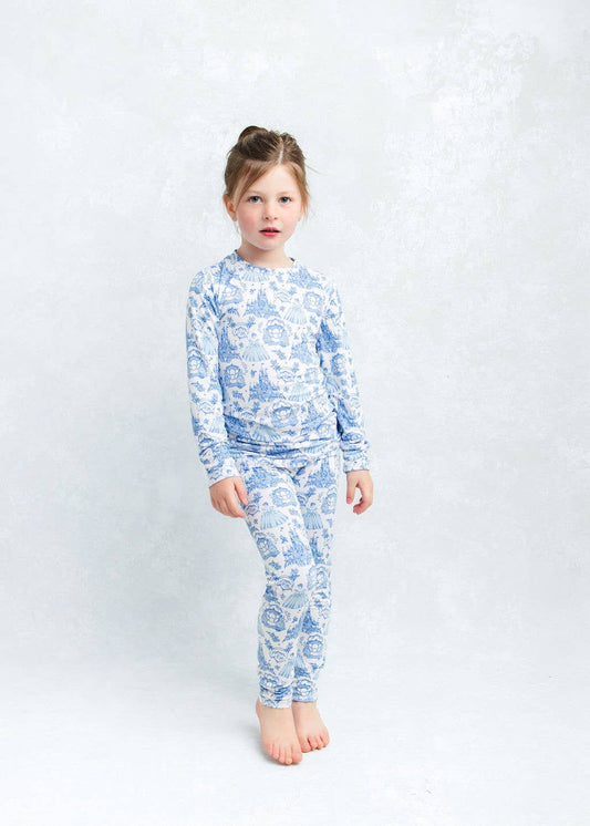 Kids Bamboo Pajamas Long Sleeves - Ella