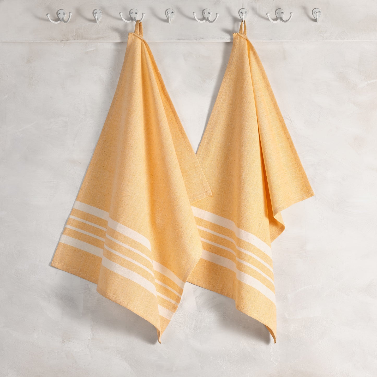 HORIZON - Set of 2. Handwoven Kitchen Towels - Cotton - Fair Trade - Artisan Made