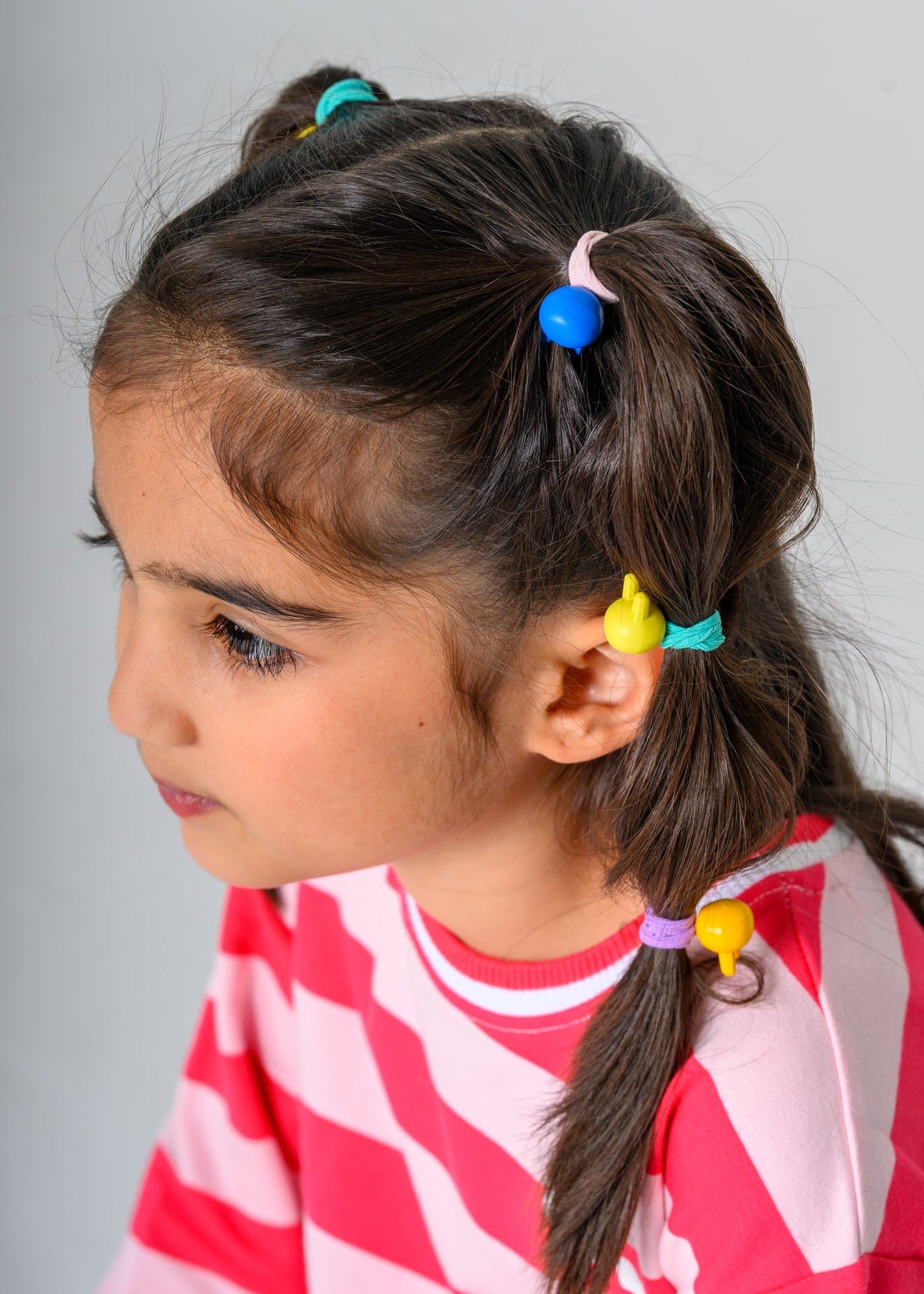 Small Hair Ties Multicolor (Set of 10)