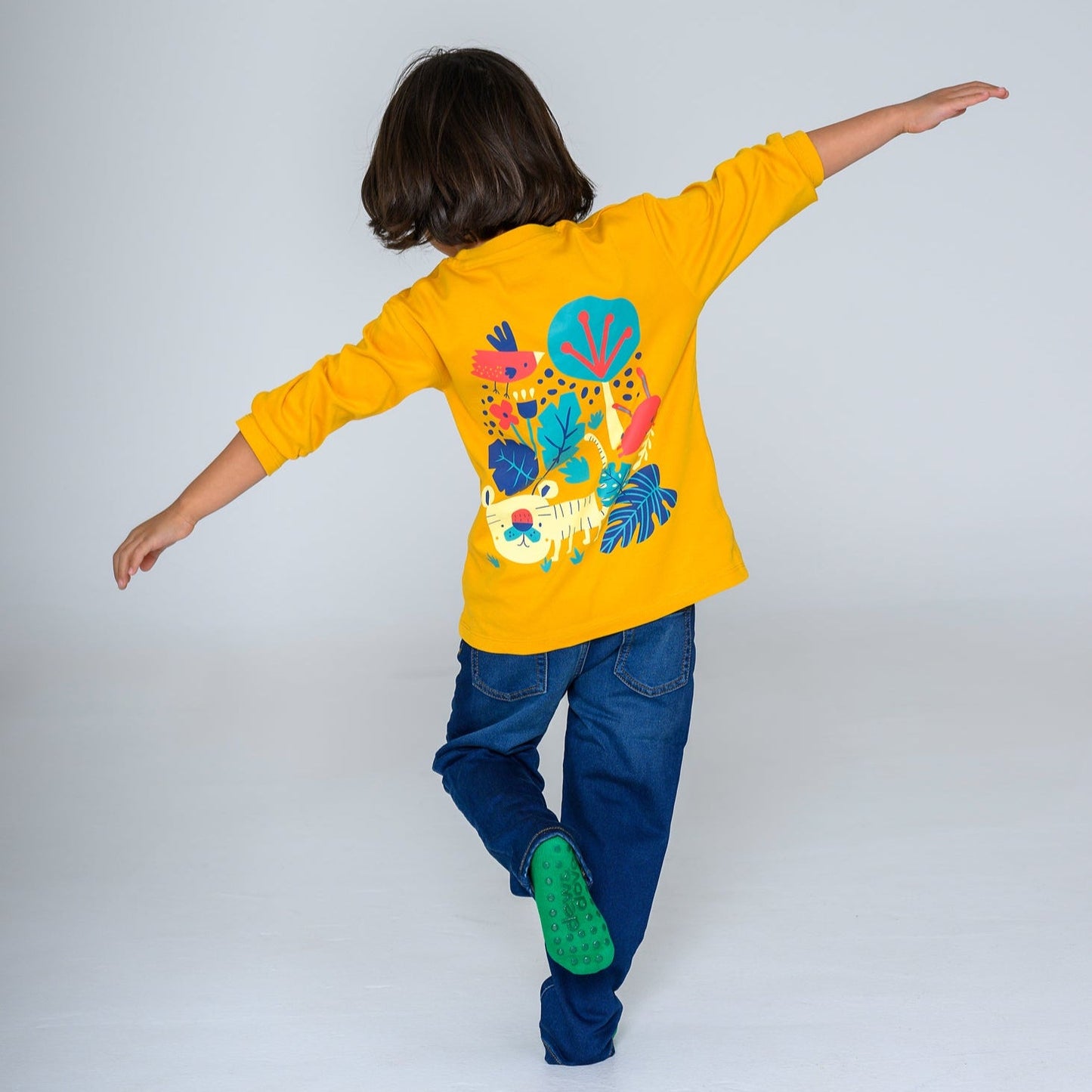 Long Sleeve Jungle Party T-shirt