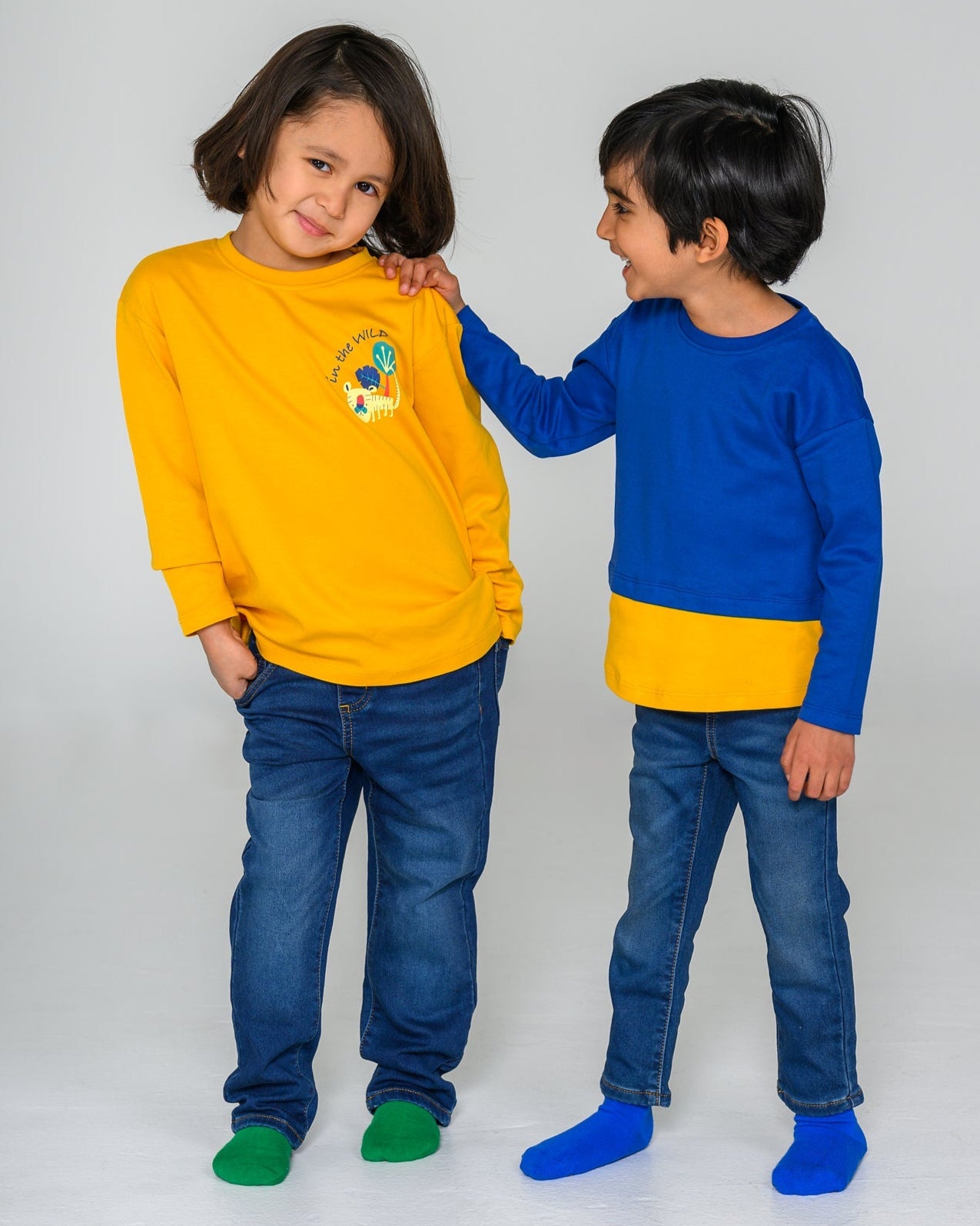 Long Sleeve Jungle Party T-shirt