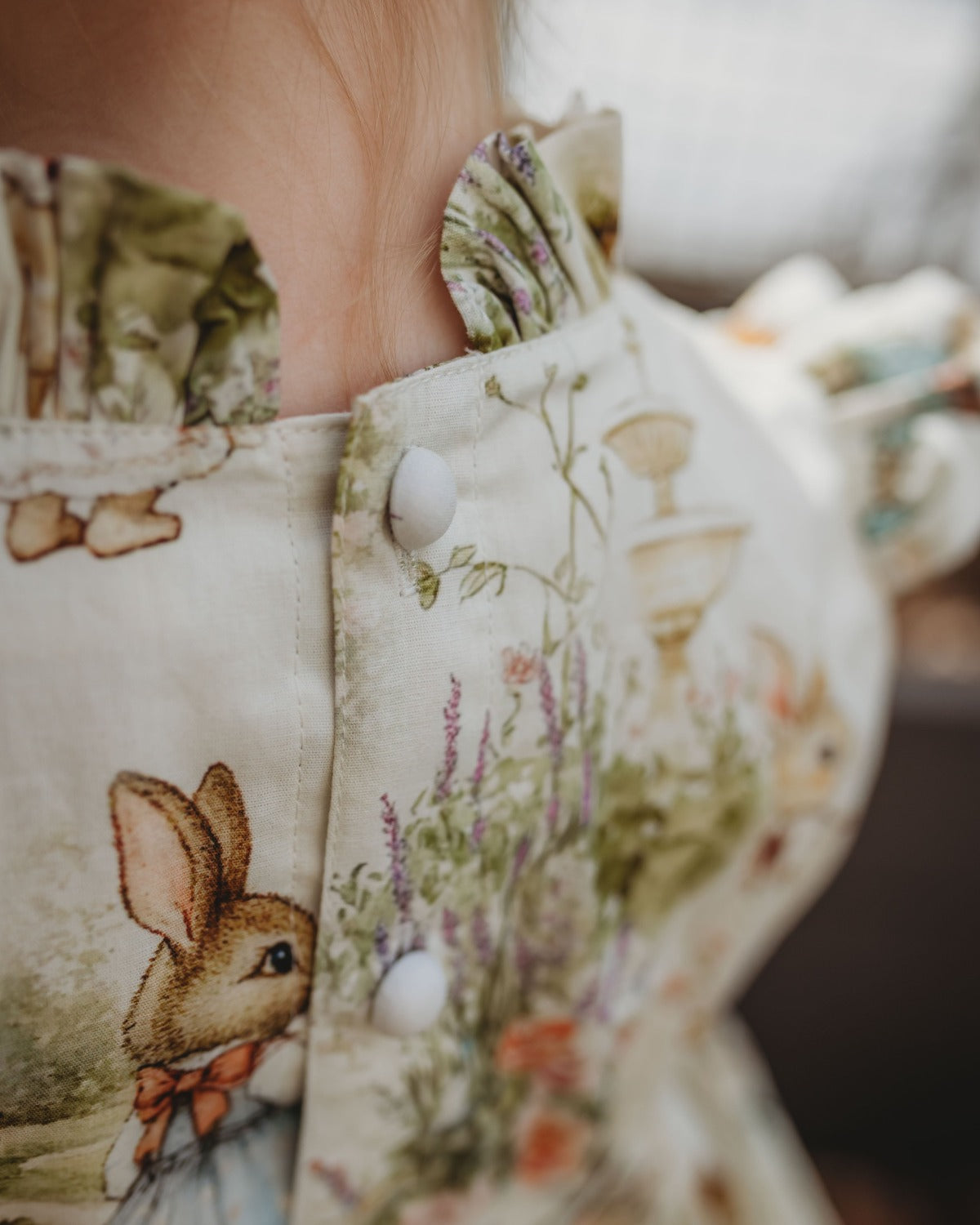 Aoki Dress-Bramble Rabbit Short Sleeve