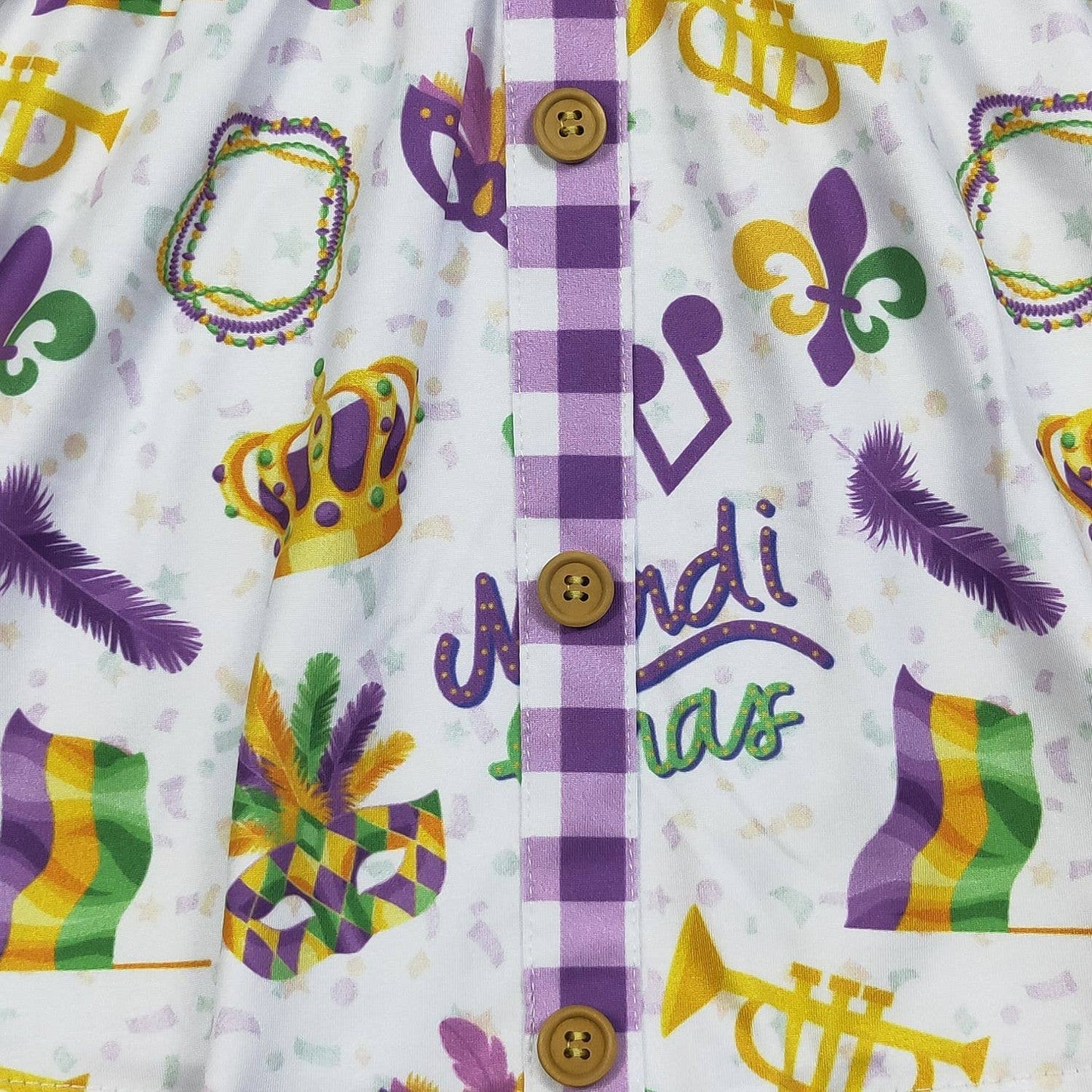 Mardi Gras Girls Dress