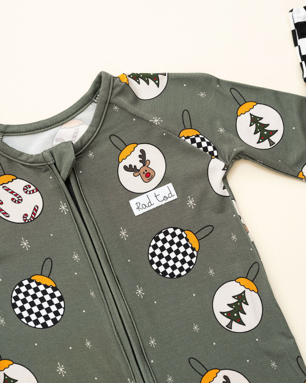 ORNAMENT LANE BAMBOO ONESIE