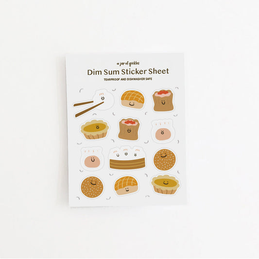 Dim Sum Sticker Sheet