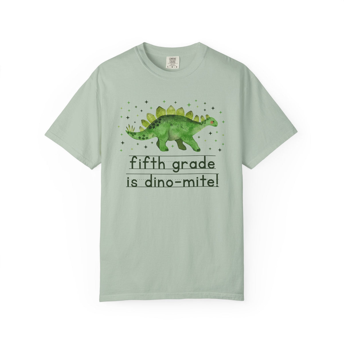 Dinosaur Fifth Grade Teacher Tee