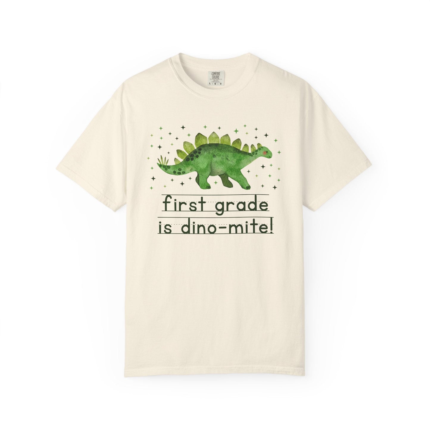 Dinosaur First Grade Teacher Tee