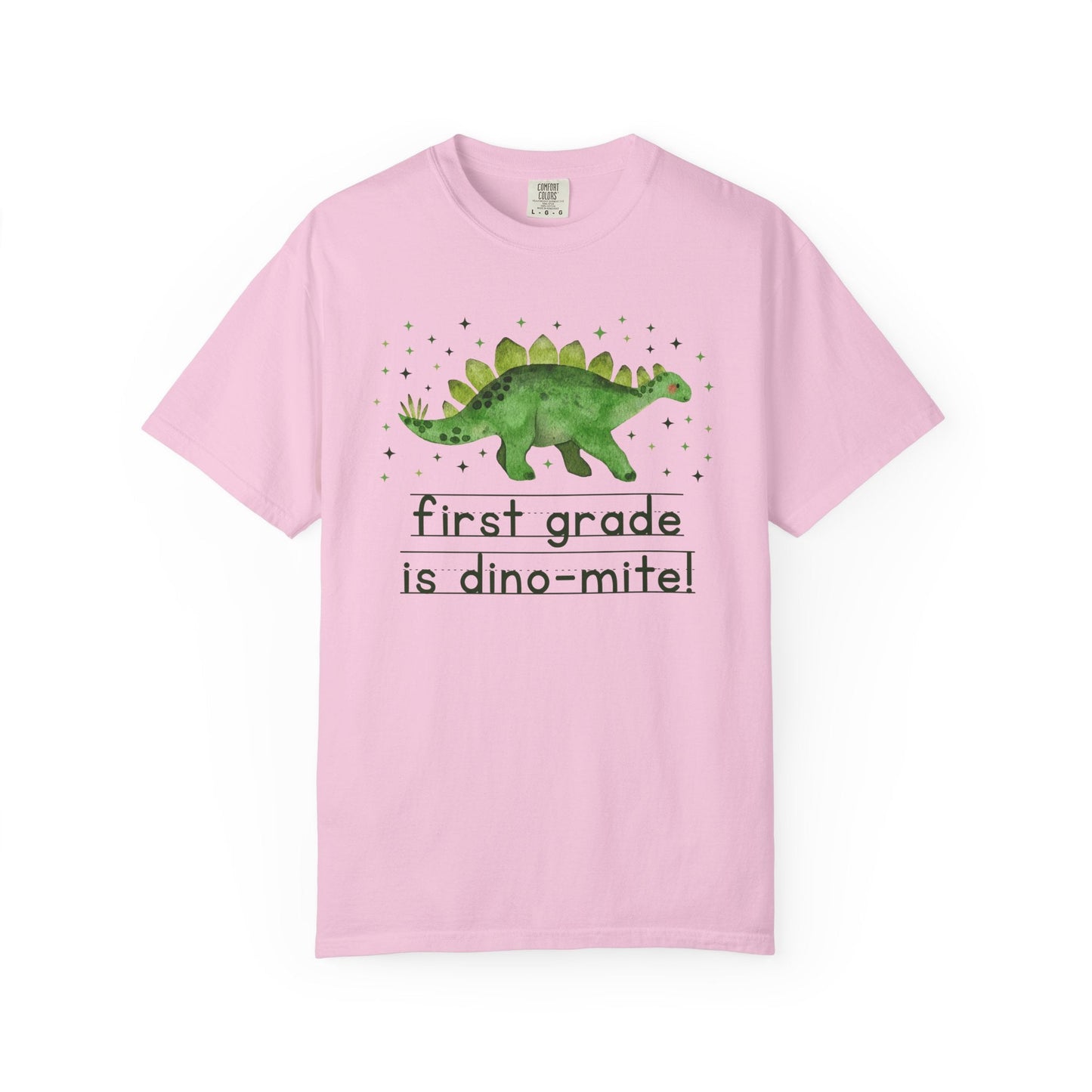 Dinosaur First Grade Teacher Tee