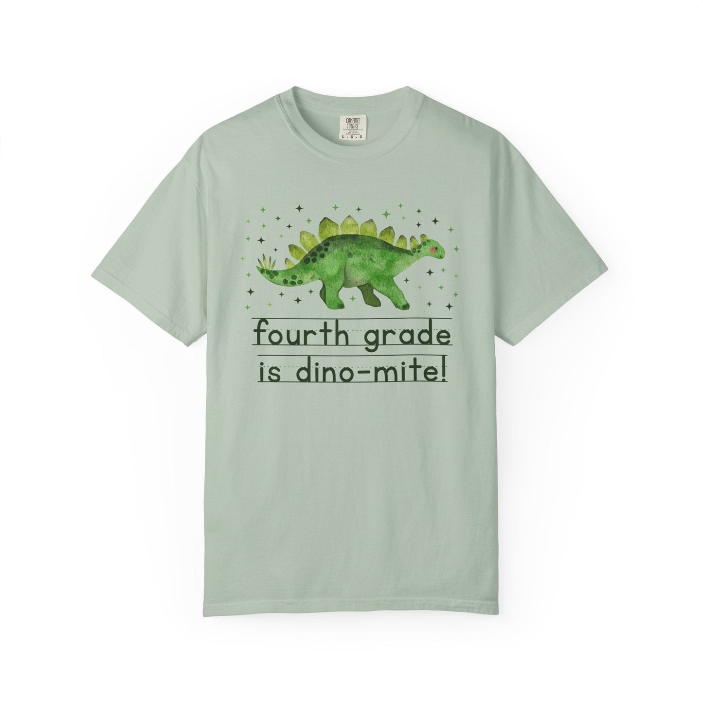 Dinosaur Fourth Grade Teacher Tee