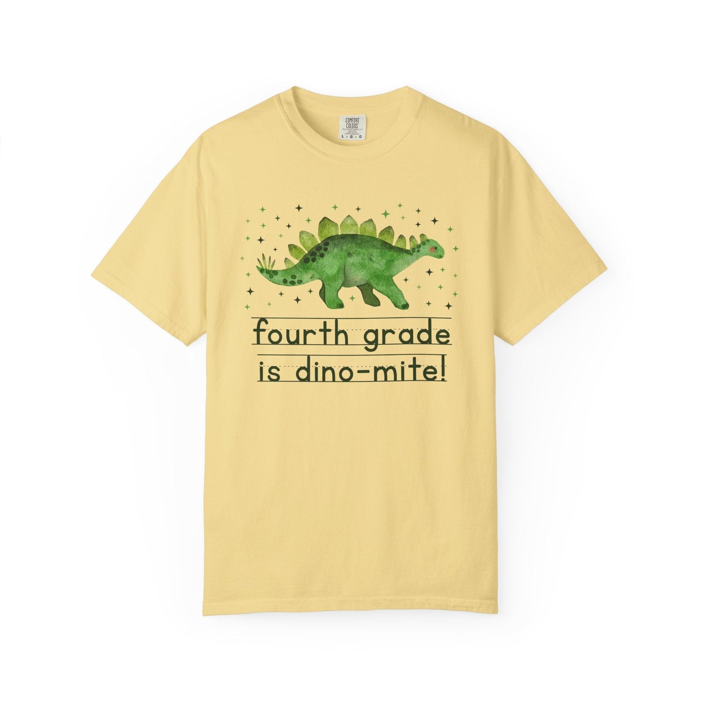 Dinosaur Fourth Grade Teacher Tee
