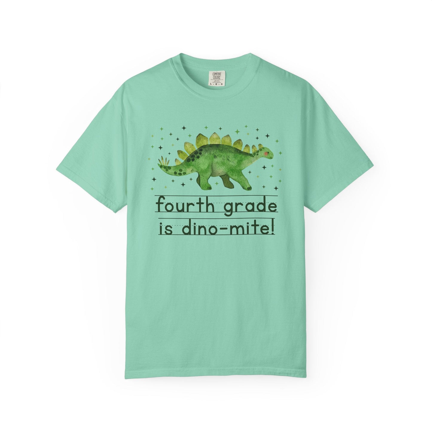 Dinosaur Fourth Grade Teacher Tee