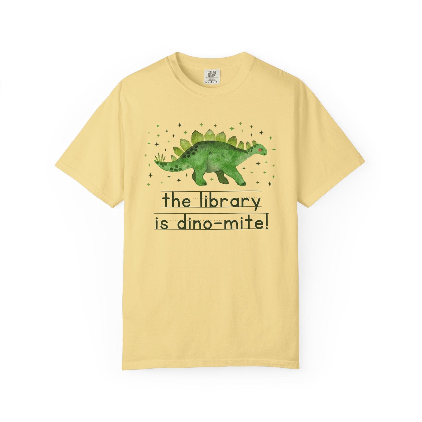 Dinosaur Librarian Tee