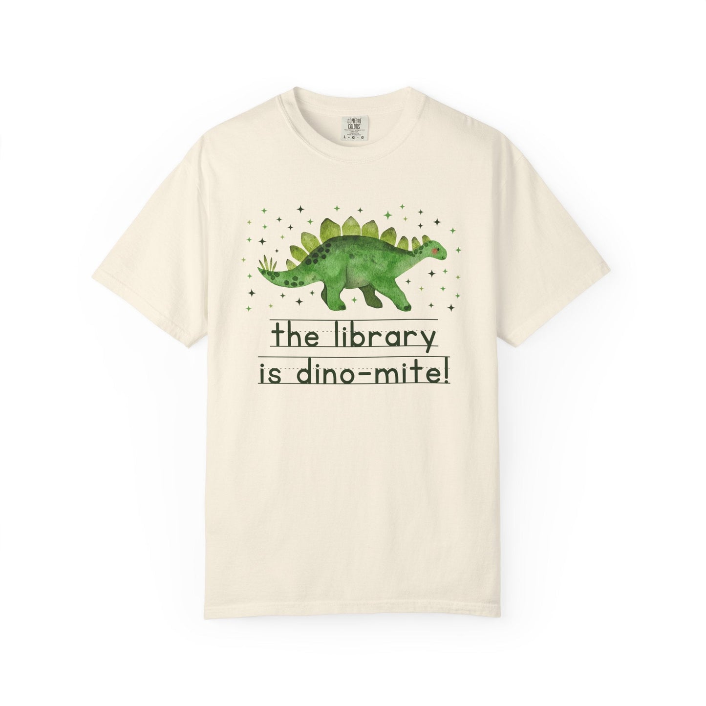 Dinosaur Librarian Tee