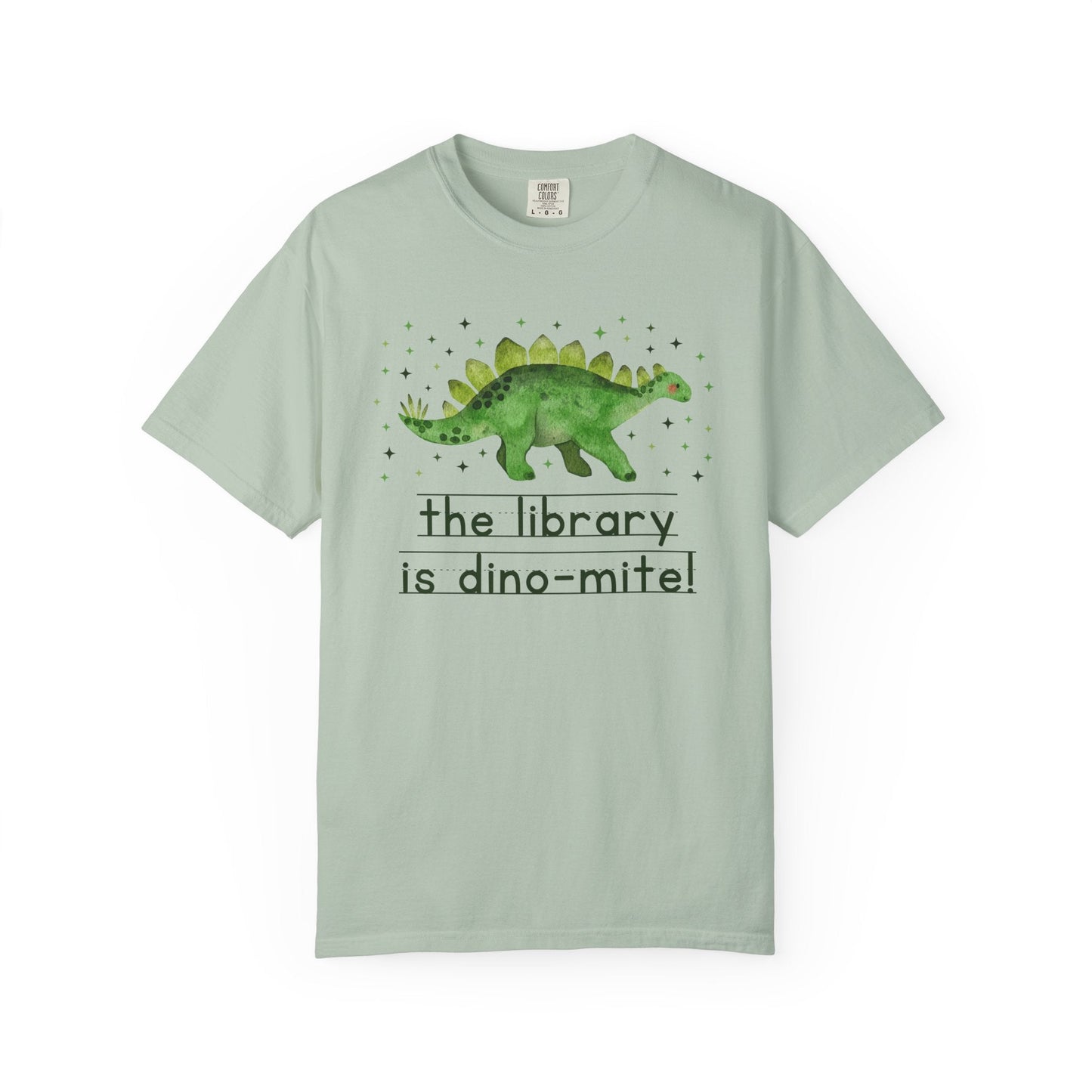 Dinosaur Librarian Tee