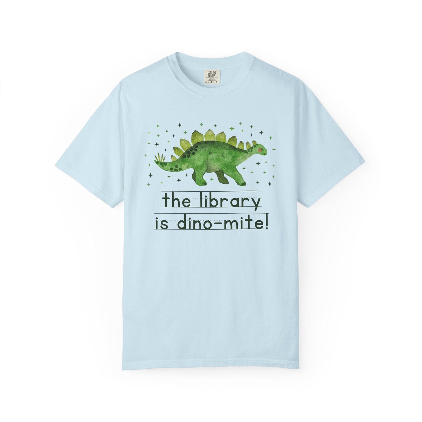 Dinosaur Librarian Tee