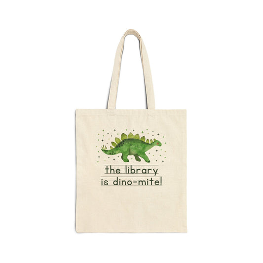The Library is Dino-Mite Tote