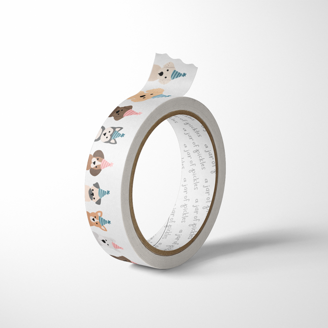 Pup Party Dog Washi Tape