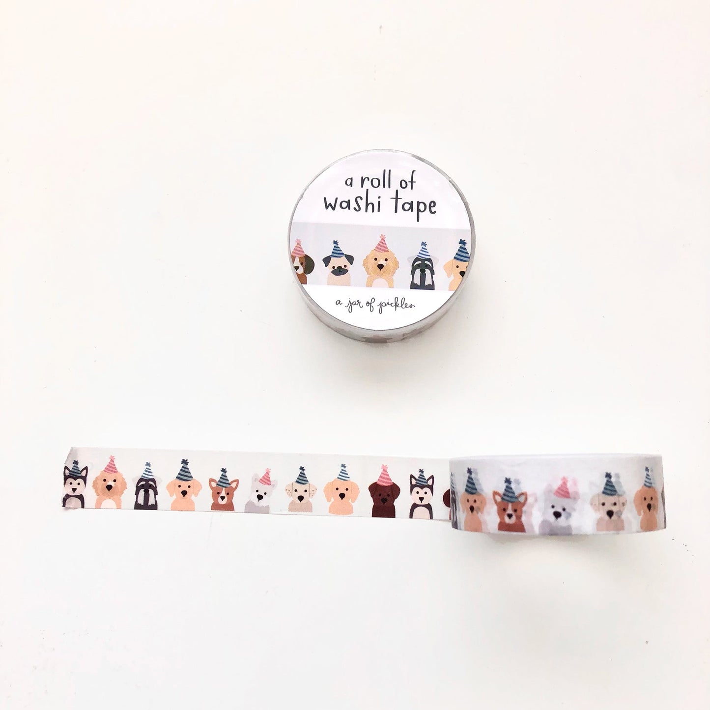 Pup Party Dog Washi Tape
