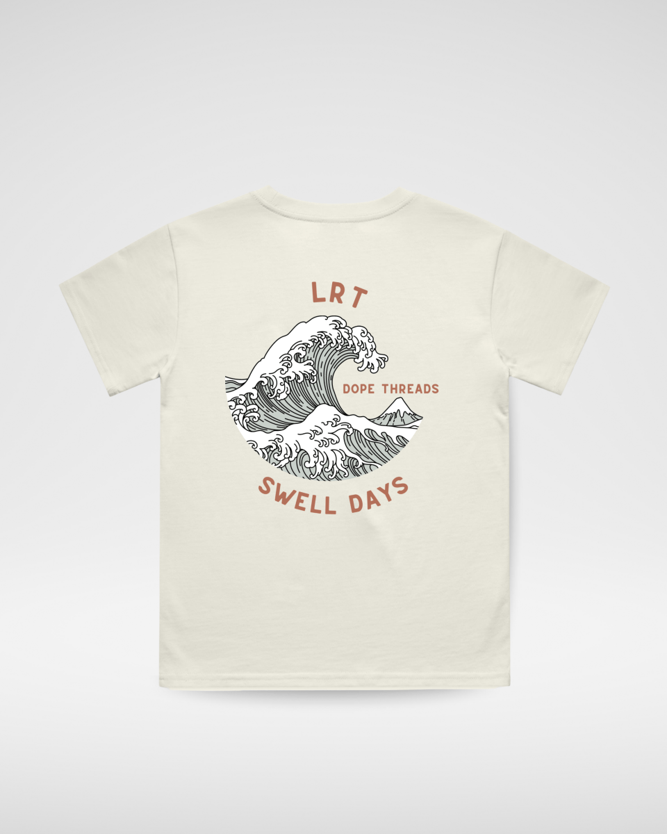 100% ORGANIC COTTON DOPE THREADS SWELL DAYS TEE