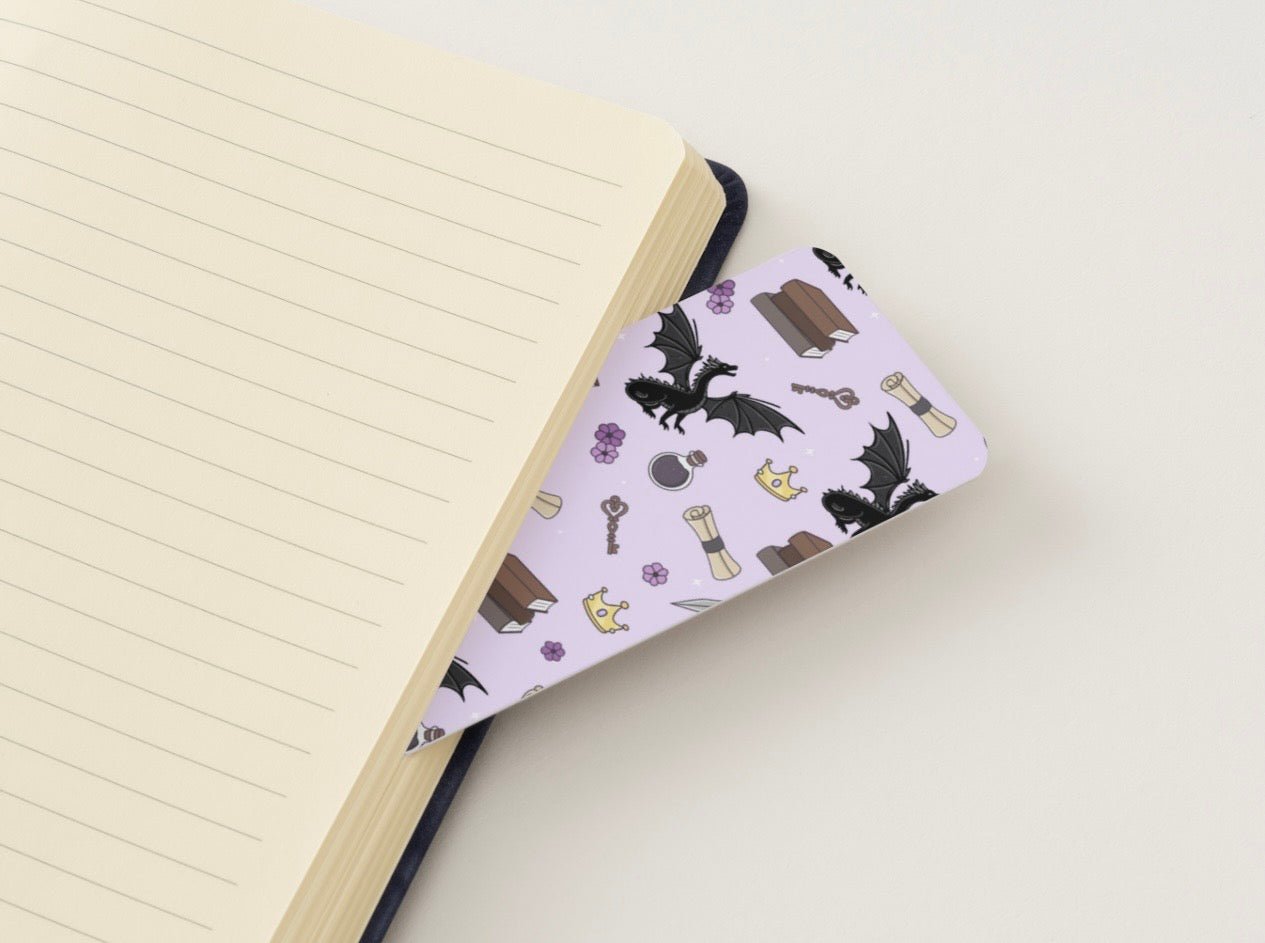 Dragon Rider’s Toolkit Glossy Double-Sided Bookmark, 2” x 6”