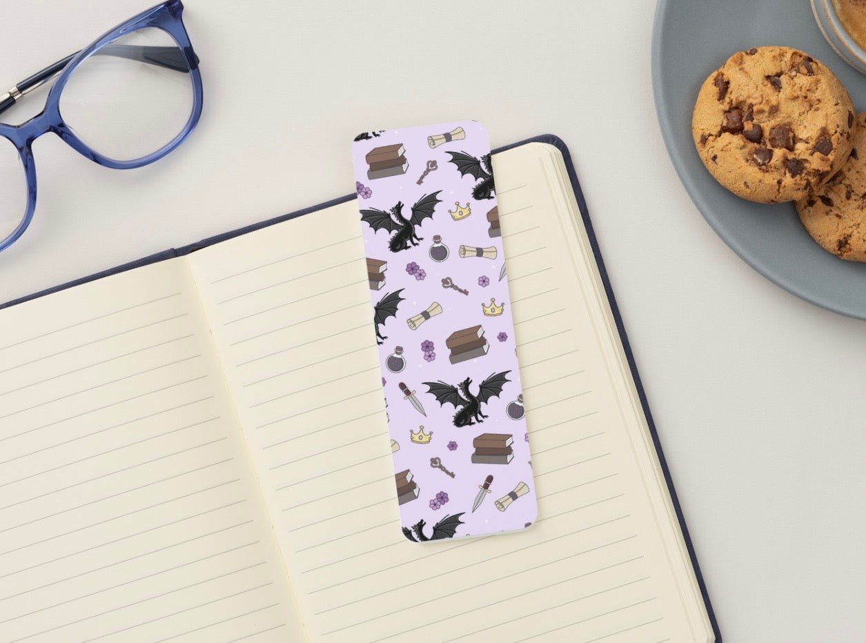 Dragon Rider’s Toolkit Glossy Double-Sided Bookmark, 2” x 6”