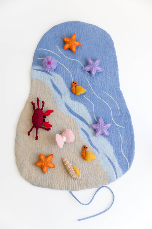 Beach Play Mat + Toys
