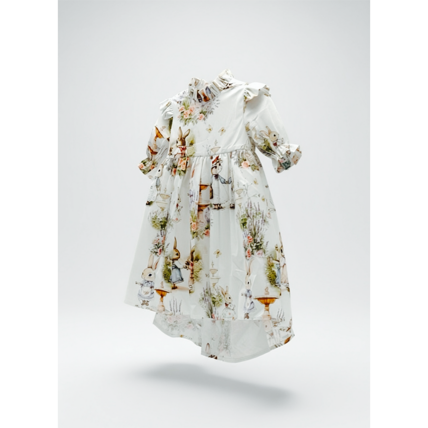 Aoki Dress-Bramble Rabbit Short Sleeve