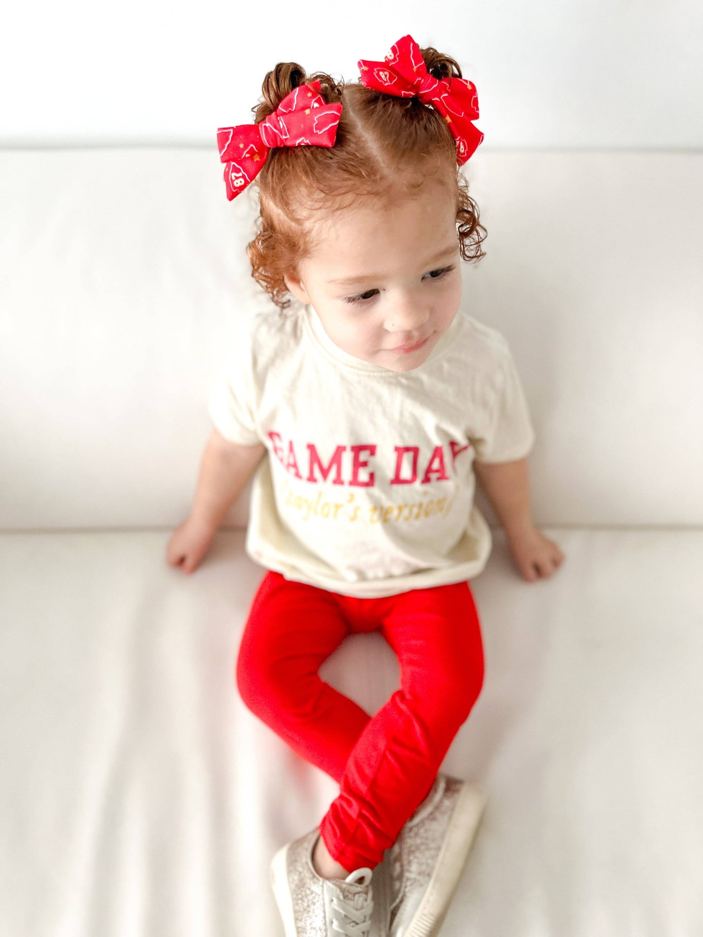 Red 87 Arrowhead Bow