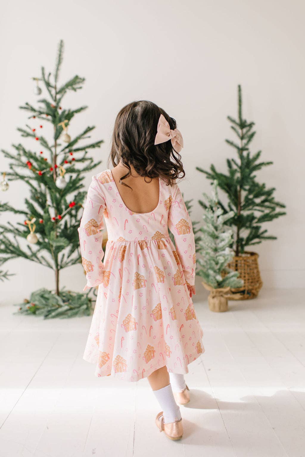 Gingerbread Pocket Twirl Dress