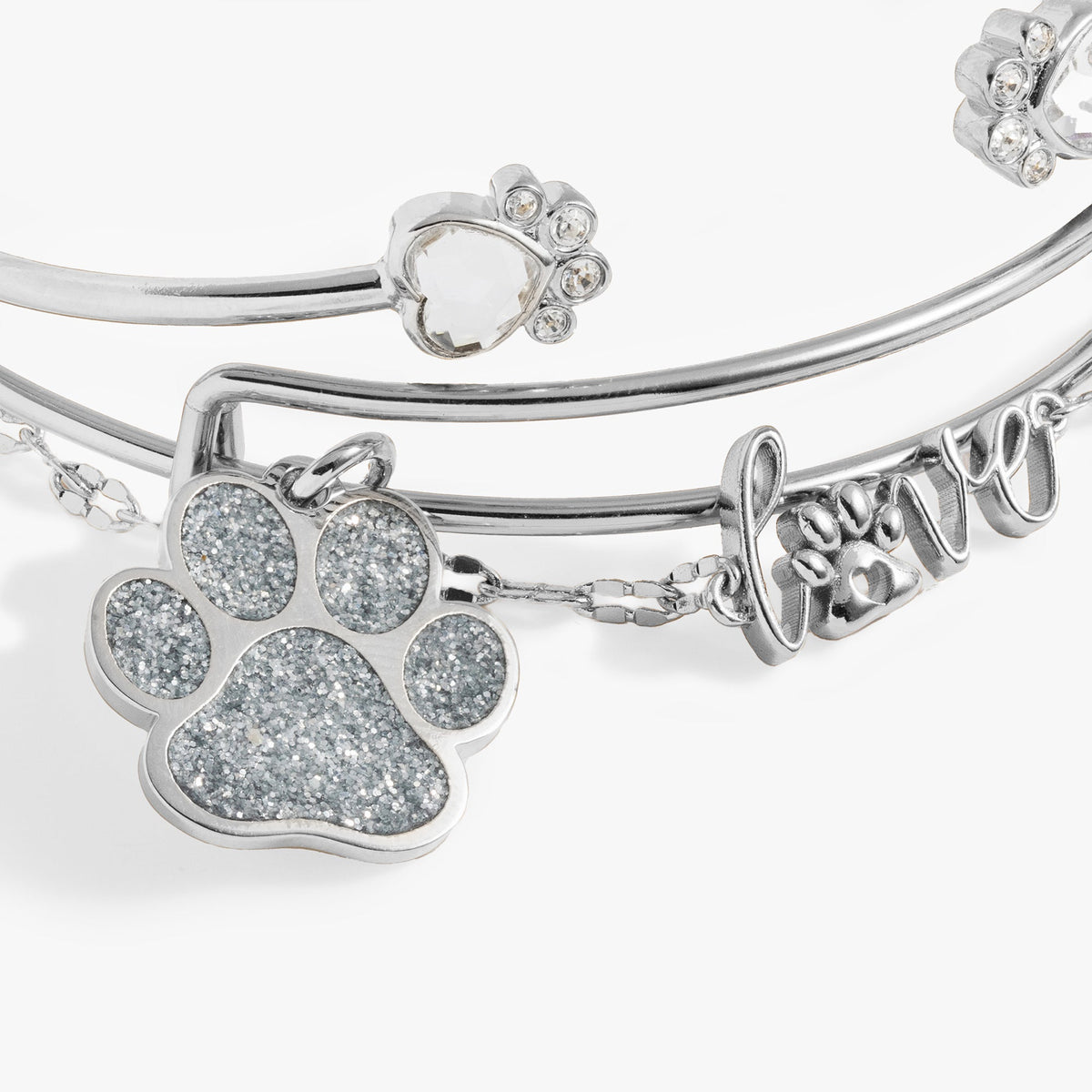 'Paws of Love' Bracelet Set of 3