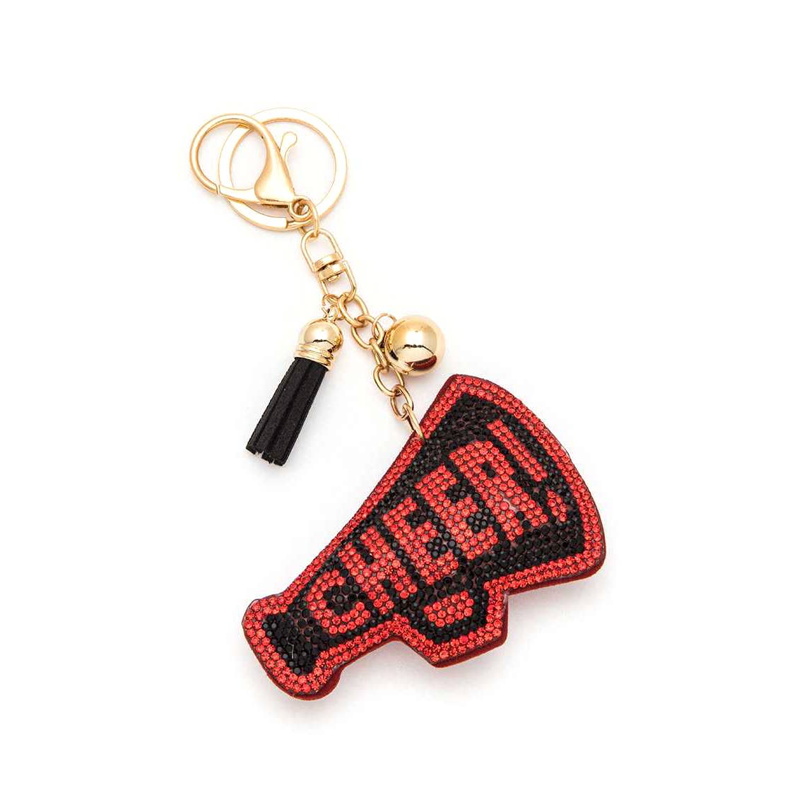CHEER Sign Crystal Iconic Key Chain